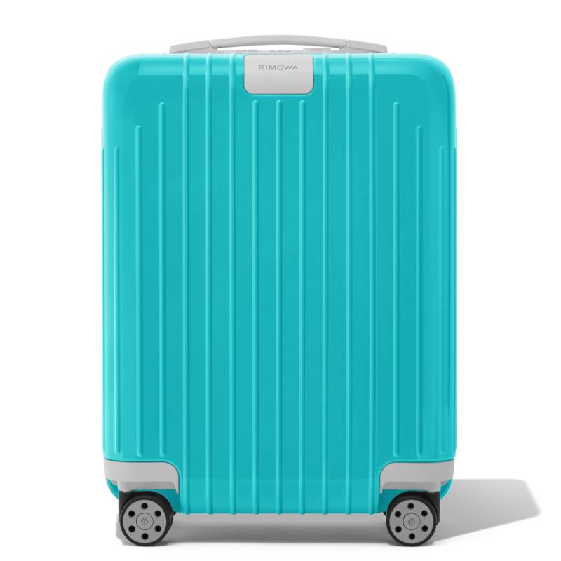 RIMOWA Essential Lite Cabin U – Kids Edition Koffer in Glänzendes Scuba Blau - Polycarbonat - 50x35x20 von RIMOWA