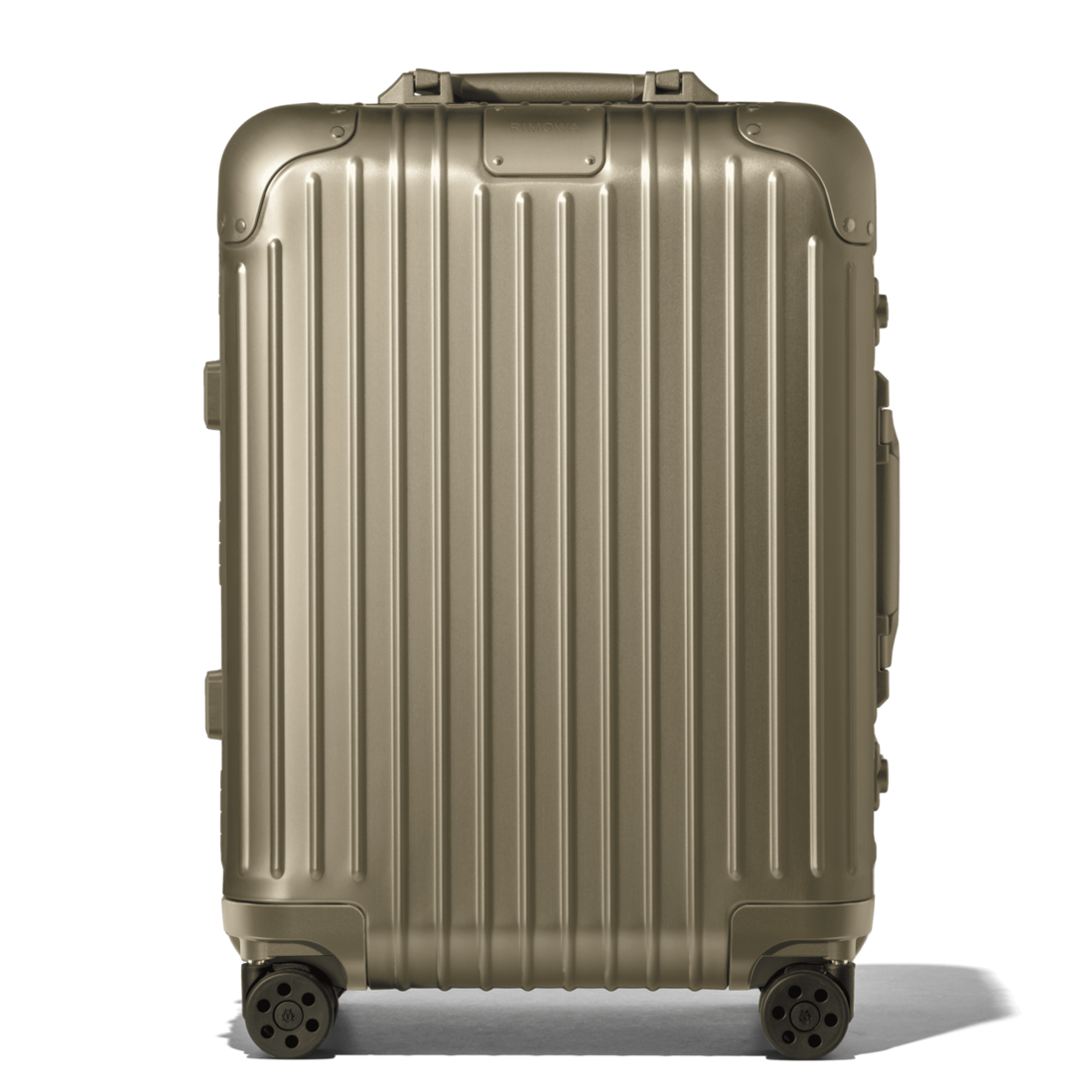 RIMOWA Original Cabin Kabinenkoffer in Titan - Aluminium - 55x40x23 von RIMOWA