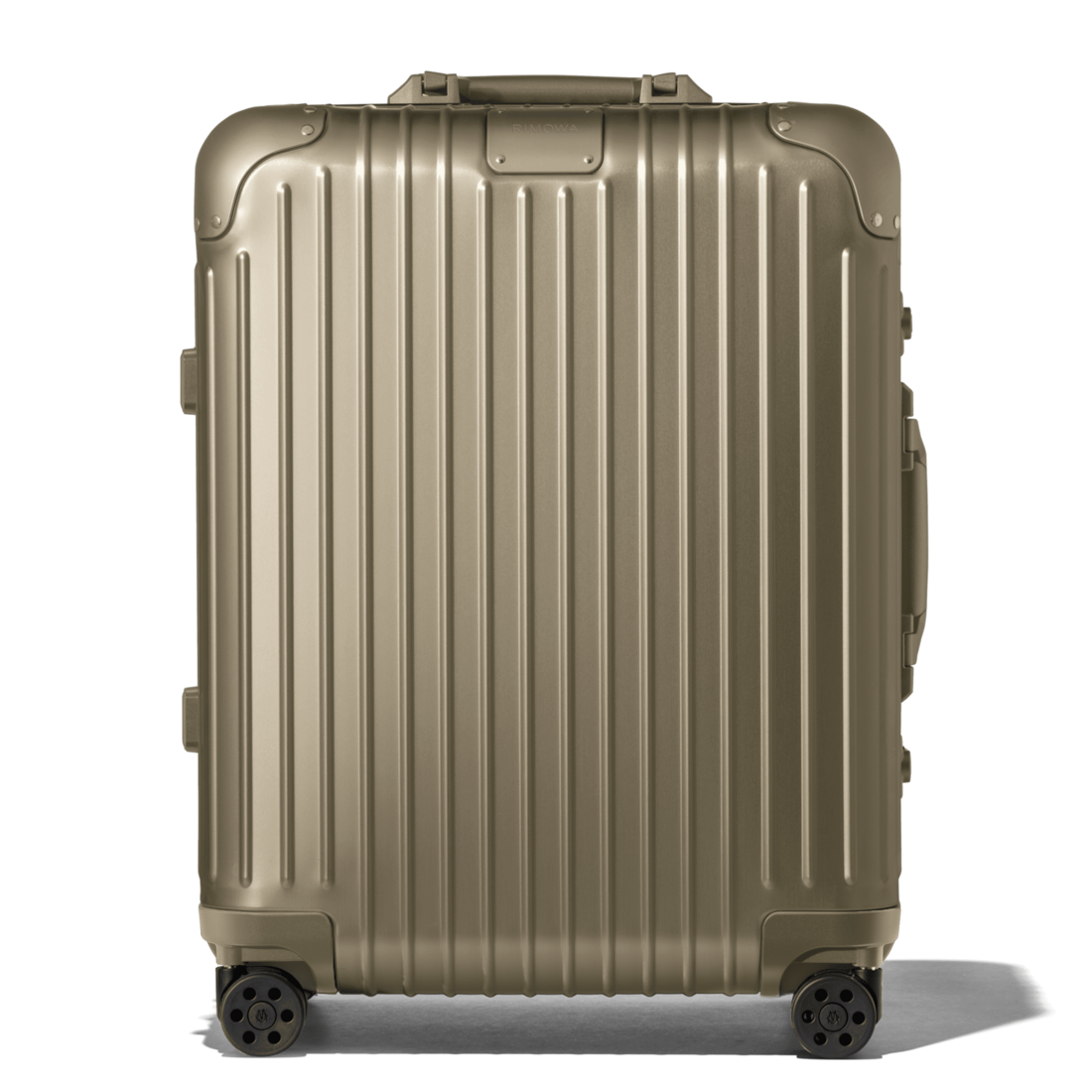 RIMOWA Original Cabin Plus Kabinenkoffer in Titan - Aluminium - 57x44x25.5 von RIMOWA