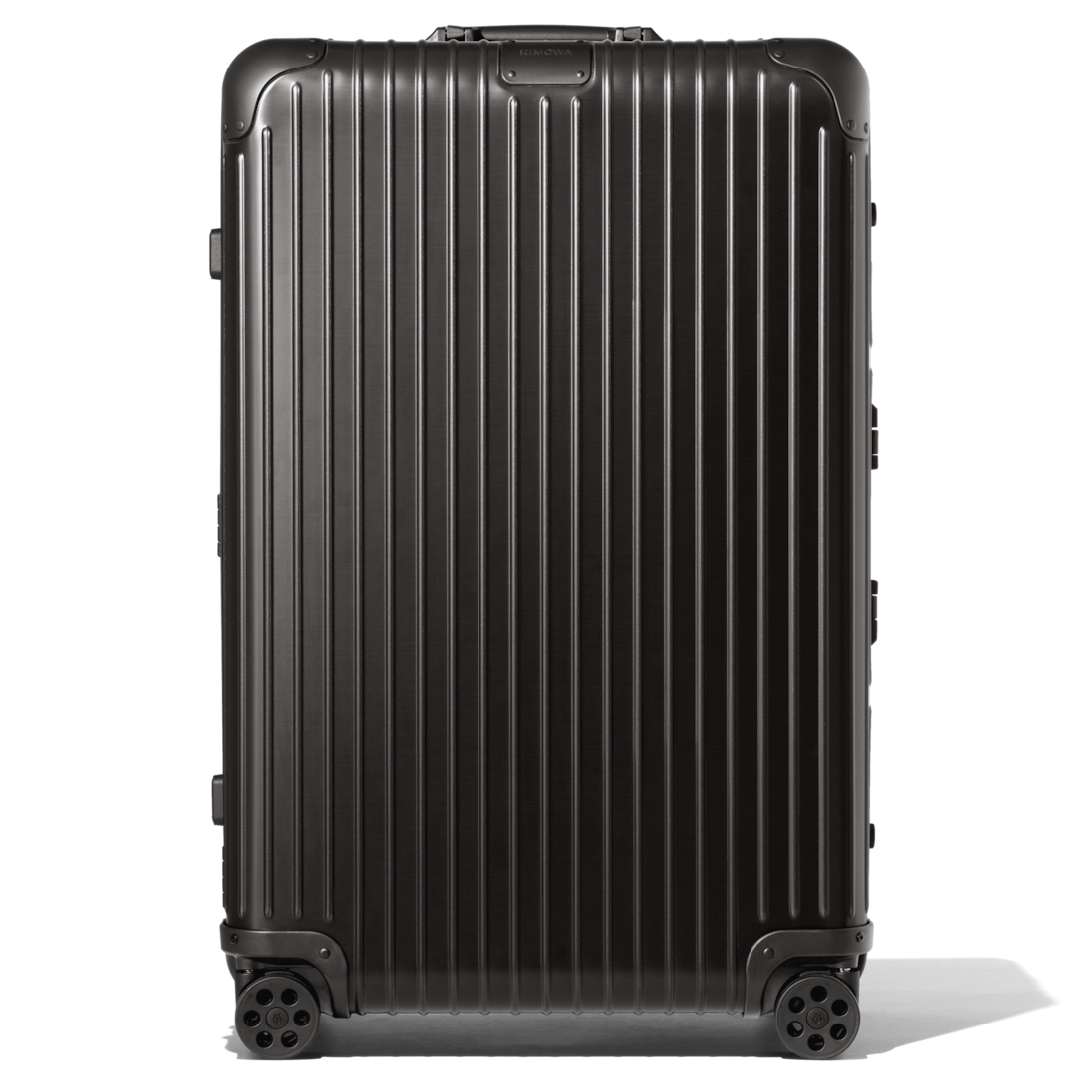 RIMOWA Original Check-In L Koffer in Schwarz - Aluminium - 79x51x27.5 von RIMOWA