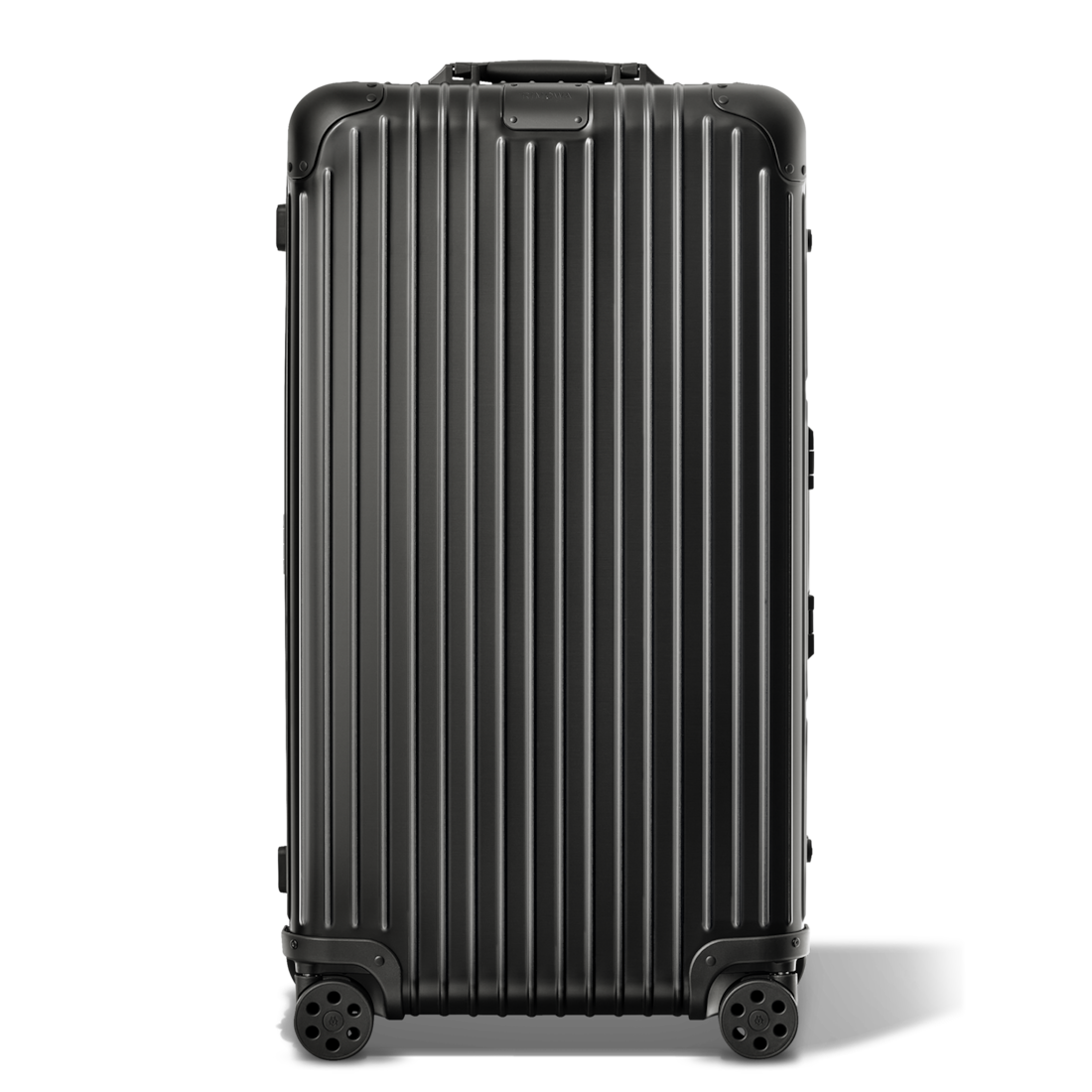 RIMOWA Original Trunk Plus Großer Koffer in Schwarz - Aluminium - 80x44x36.5 RIMOWA Original Trunk Plus Großer Koffer in Schwarz - Aluminium - 80x44x36.5 von RIMOWA