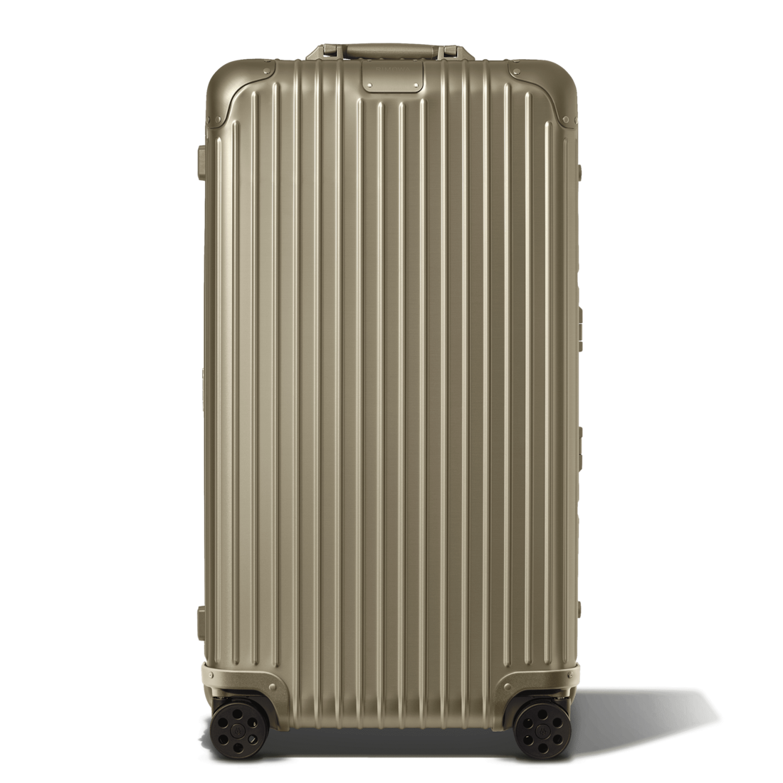 RIMOWA Original Trunk Plus Großer Koffer in Titan - Aluminium - 80x36.5x40 von RIMOWA