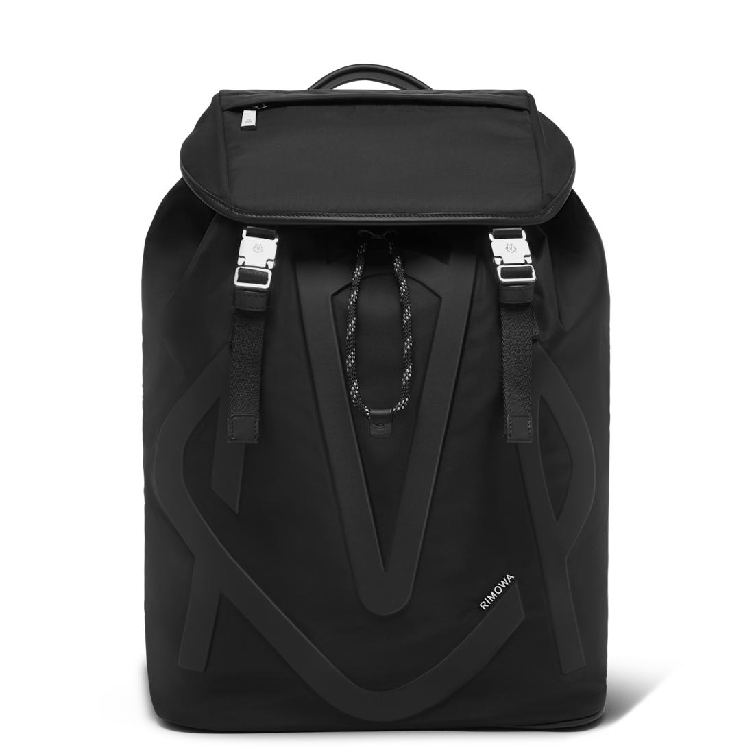 RIMOWA Signature - Nylon Rucksack Large mit Schnallenverschluss in Schwarz RIMOWA Signature - Nylon Rucksack Large mit Schnallenverschluss in Schwarz von RIMOWA