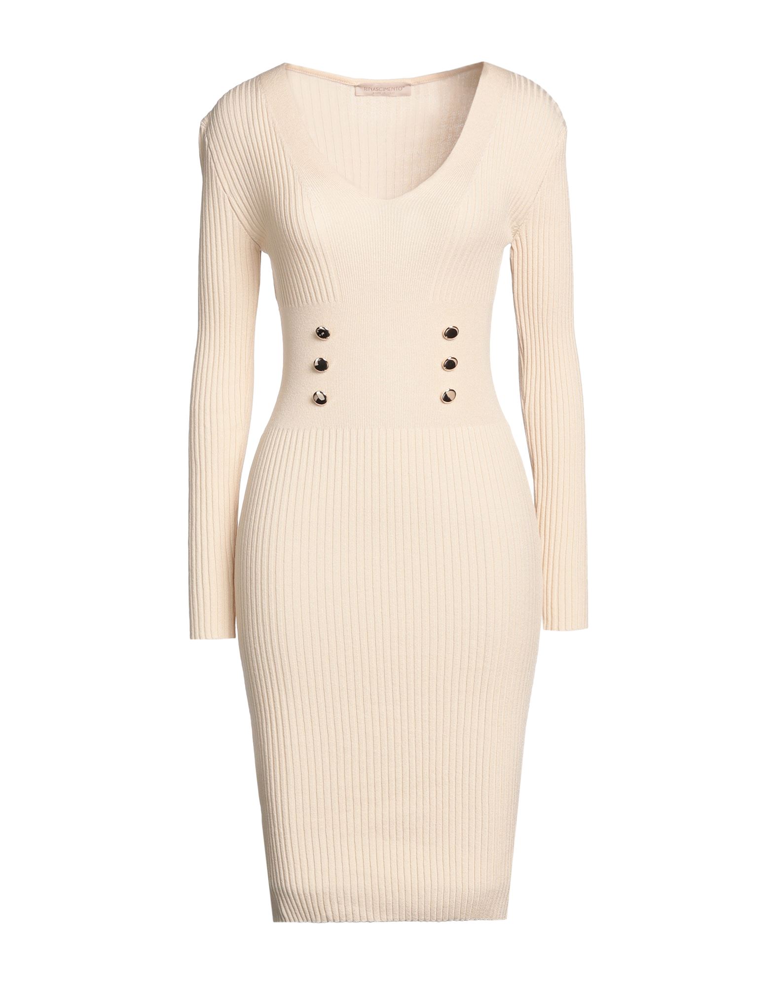 RINASCIMENTO Midi-kleid Damen Beige von RINASCIMENTO