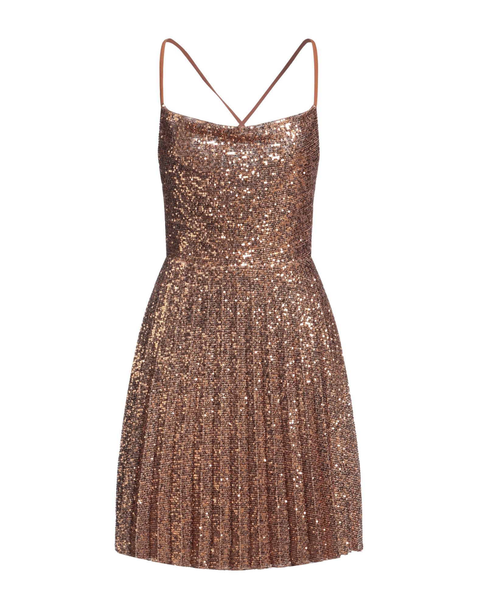 RINASCIMENTO Mini-kleid Damen Bronze RINASCIMENTO Mini-kleid Damen Bronze von RINASCIMENTO
