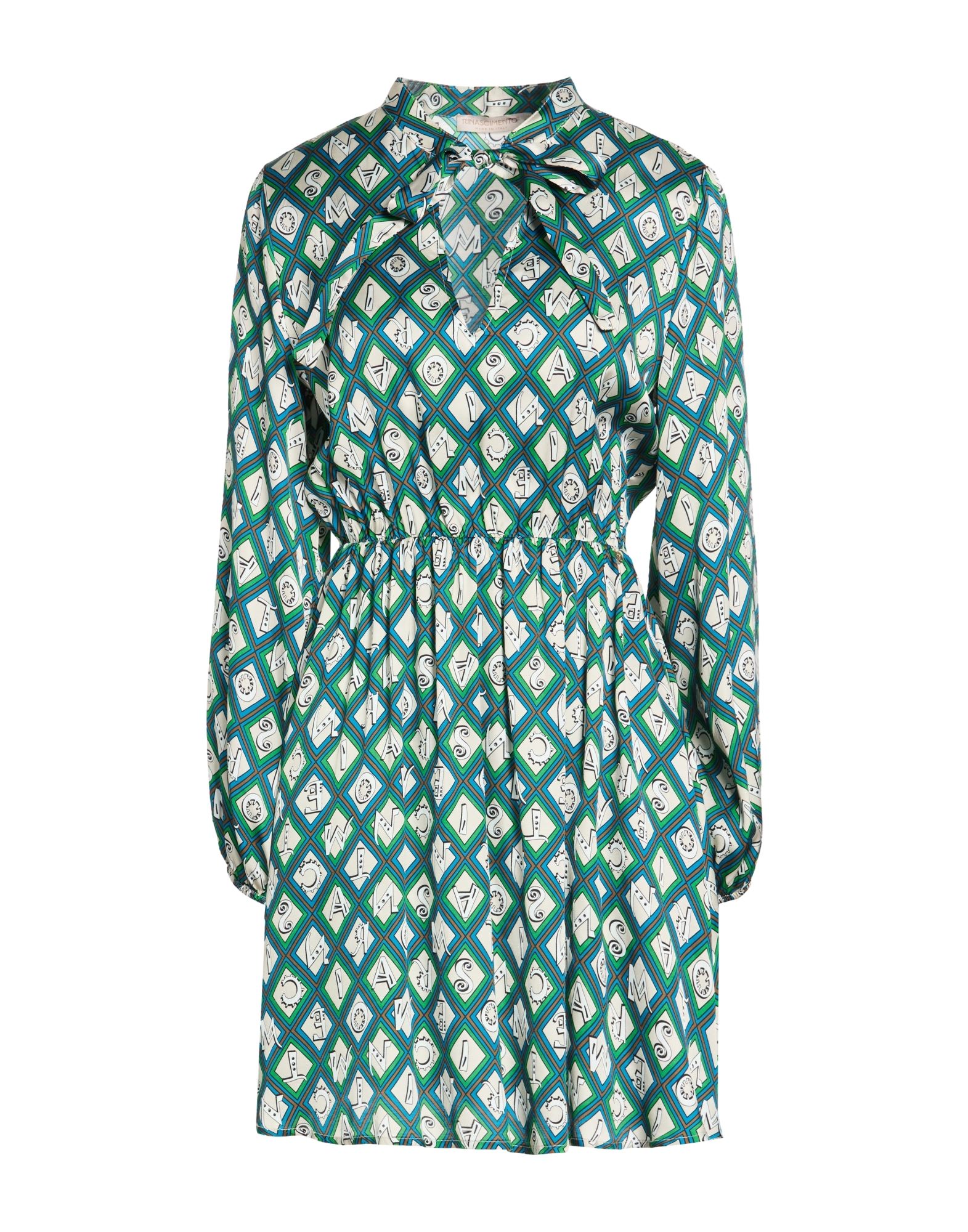 RINASCIMENTO Mini-kleid Damen Grün von RINASCIMENTO