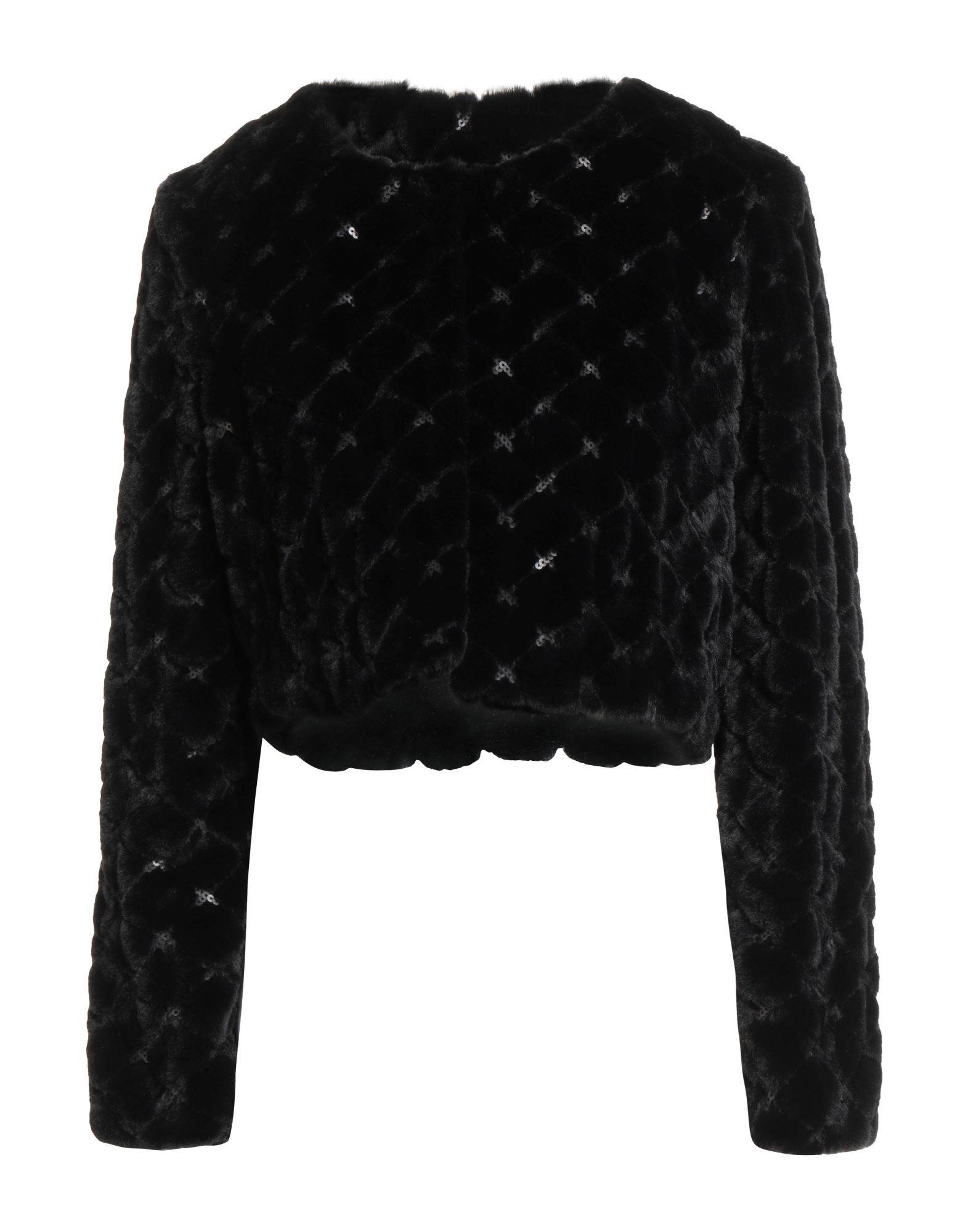 RINASCIMENTO Shearling- & Kunstfell Damen Schwarz von RINASCIMENTO