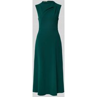 Rinascimento Cocktailkleid mit Stehkragen in ärmellosem Design in Gruen, Größe S von RINASCIMENTO