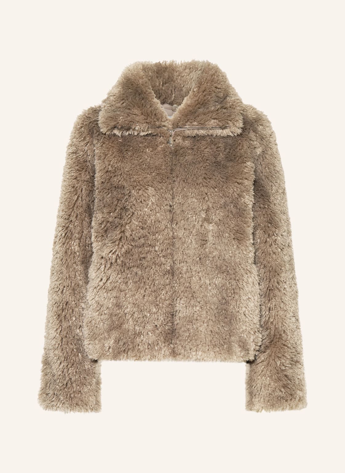 Rino & Pelle Kunstfell-Jacke beige von RINO & PELLE