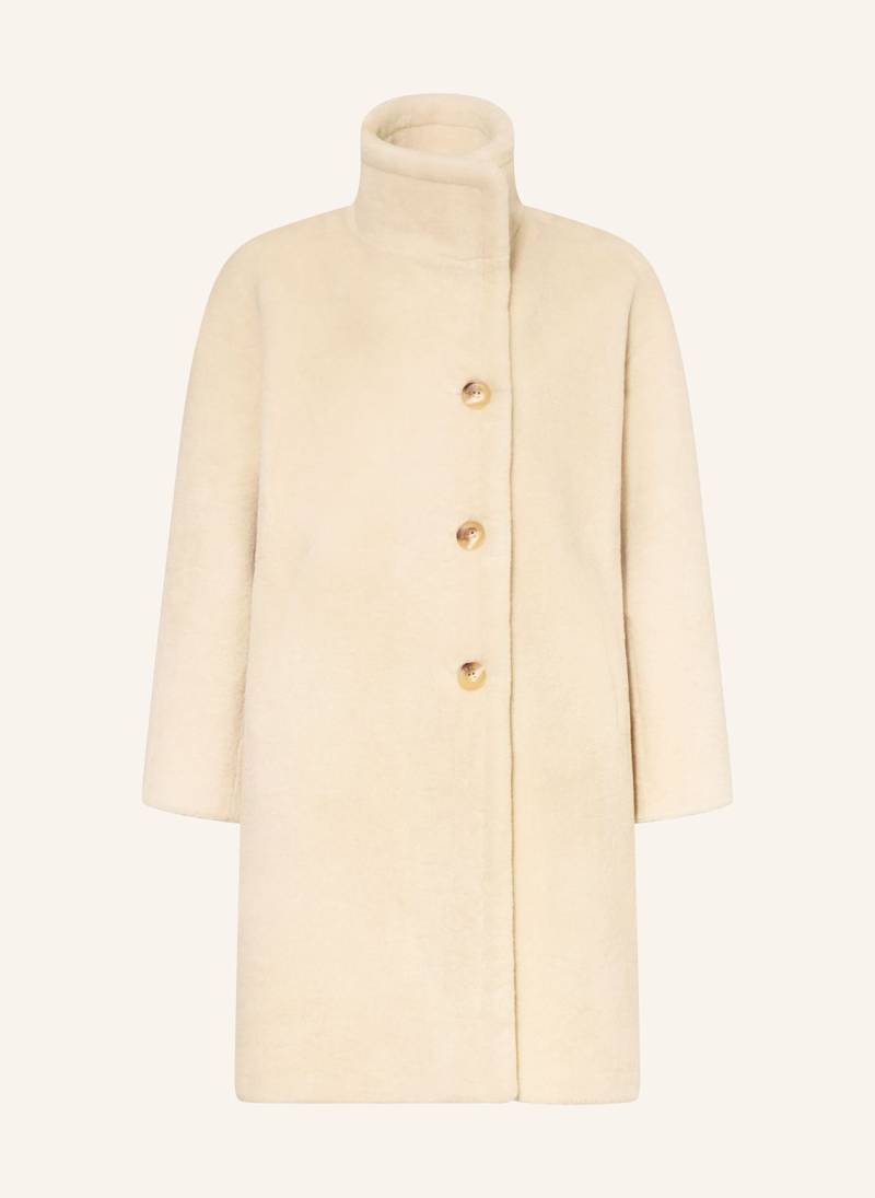 Rino & Pelle Kunstfell-Mantel weiss von RINO & PELLE