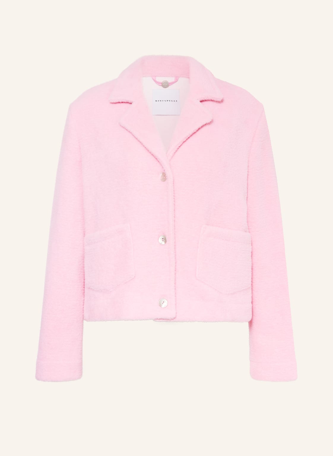 Rino & Pelle Strickjacke Bobien pink von RINO & PELLE