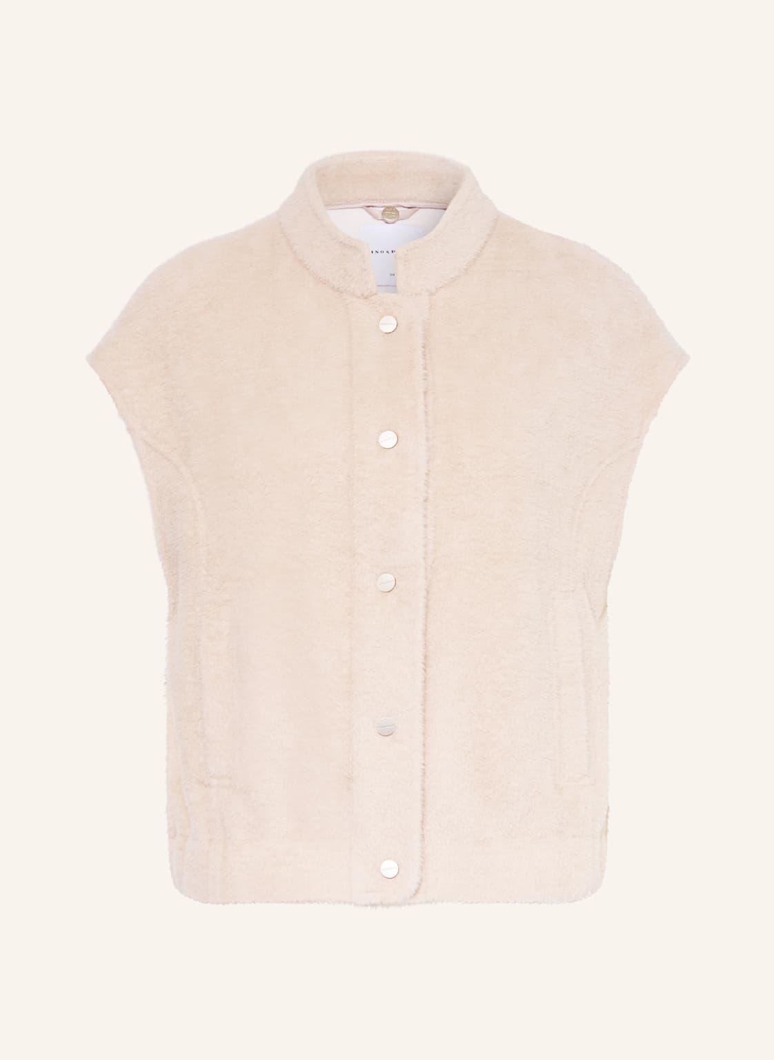 Rino & Pelle Strickweste Teuntje beige von RINO & PELLE