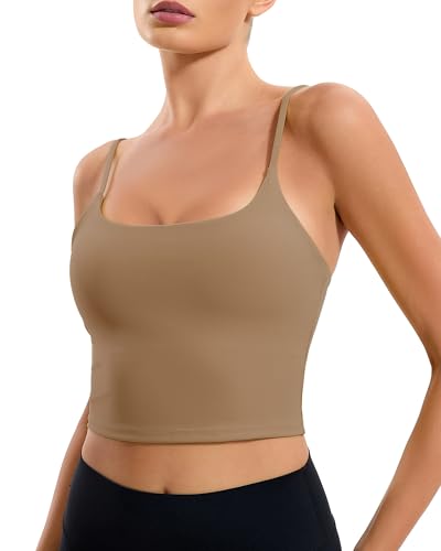 RIOJOY Sport BH Damen, Sport BH Mit Verstellbaren Trägern, Herausnehmbare Einlagen, Crop Tops, Tank Top Mit Integriertem von RIOJOY