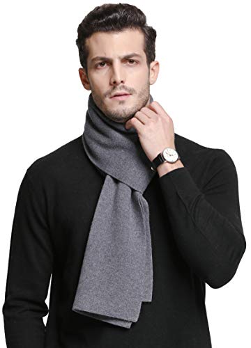 RIONA Herren 100% Australischen Merino-Wolle-Schal-Weiche Warme Krawatten Strick RIONA Herren 100% Australischen Merino-Wolle-Schal-Weiche Warme Krawatten Strick von RIONA