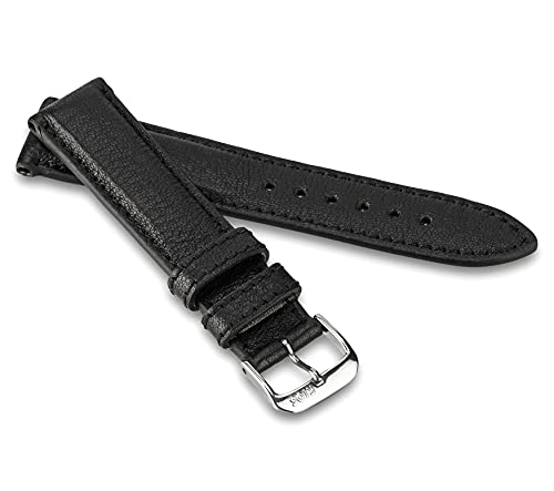 RIOS1931 Unisex Uhrenarmband Bioleder Modell Schongau 19 mm Schwarz RIOS1931 Unisex Uhrenarmband Bioleder Modell Schongau 19 mm Schwarz von RIOS1931