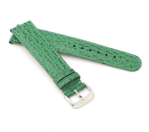 RIOS1931 Unisex Uhrenarmband Haifisch Style Modell Ocean 16 mm Apfelgrün von RIOS1931