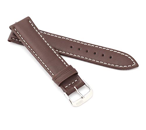 RIOS1931 Unisex Uhrenarmband Hydroleder Modell Deep Sea 18 mm Mokka von RIOS1931