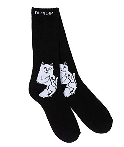 RIPNDIP Lord Nermal Socks (Schwarz) von RIPNDIP