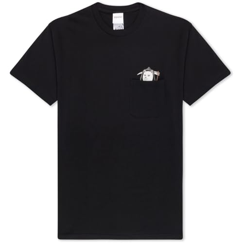 RIPNDIP T-Shirt Grim Nermer Pocket (Black) M von RIPNDIP