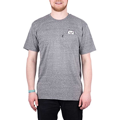 RIPNDIP T-Shirt Lord Nermal Pocket (Athletic Grey) L von RIPNDIP