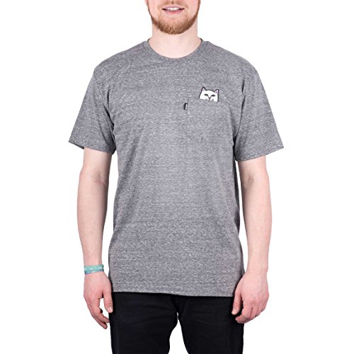 RIPNDIP T-Shirt Lord Nermal Pocket (Athletic Grey) M von RIPNDIP