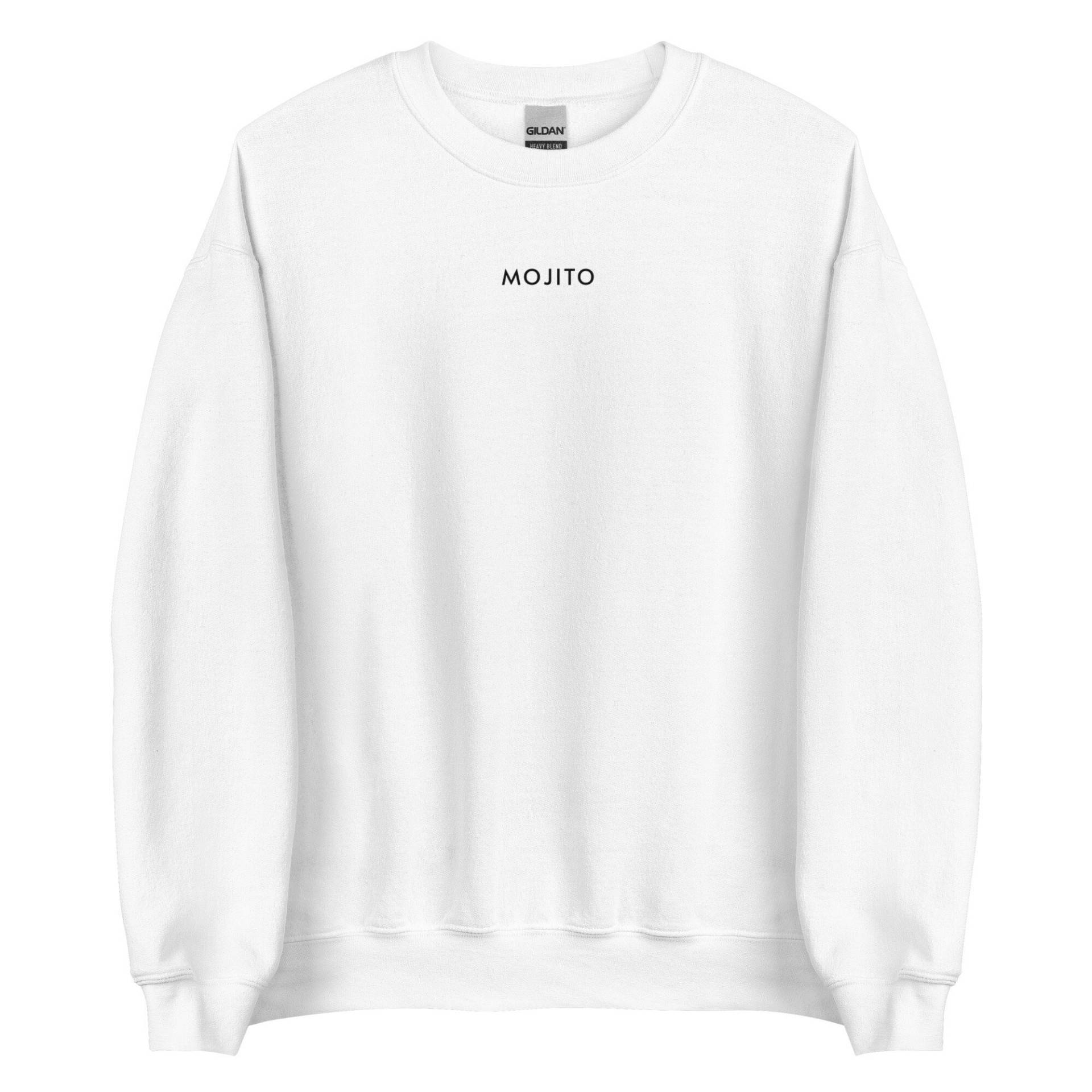 Mojito Vintage Crewneck // Funny Alcohol Quote Best Friend Gift Pullover Printed Minimalistic Sweater von RISCStudios