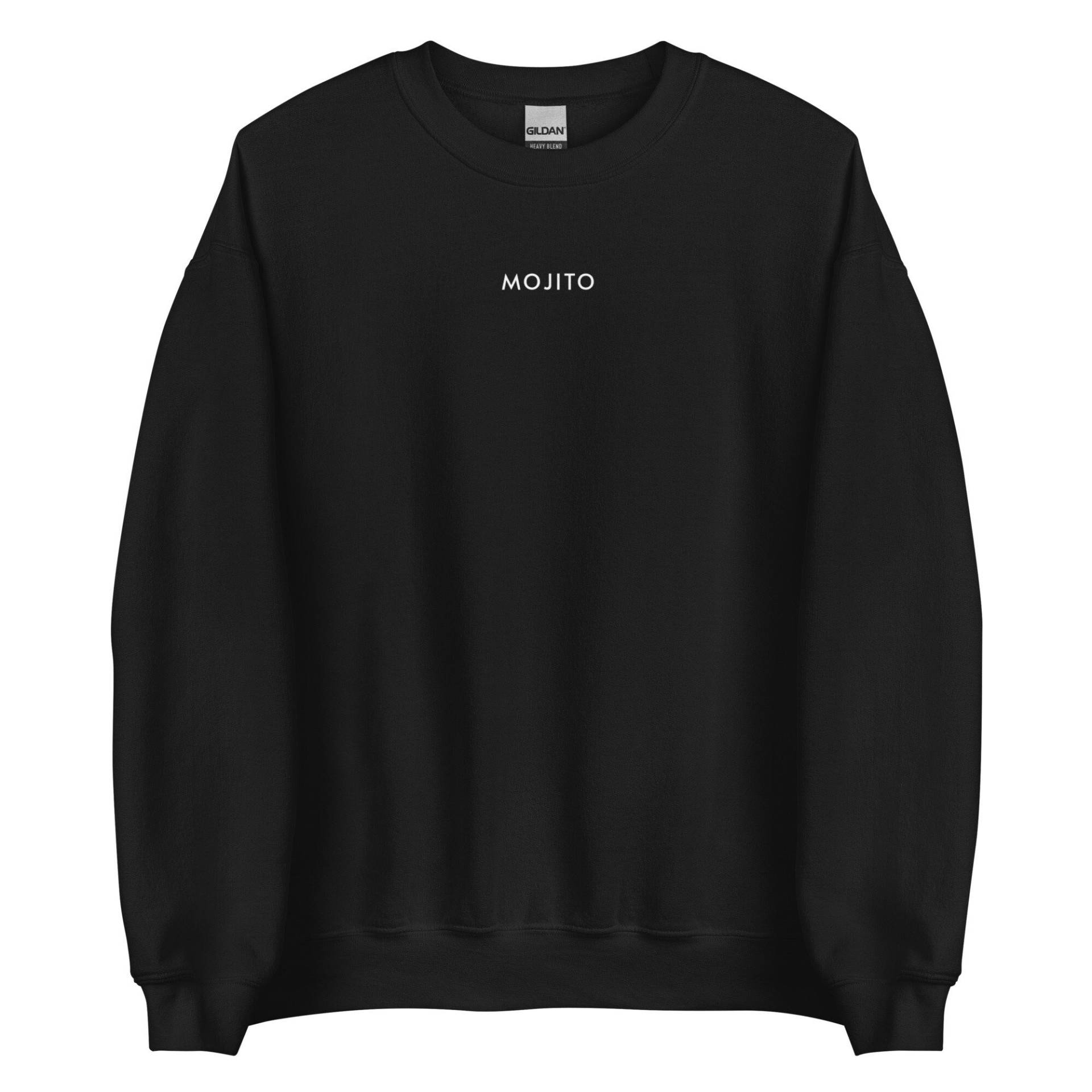 Mojito Vintage Crewneck // Funny Alcohol Quote Best Friend Gift Pullover Printed Minimalistic Sweater von RISCStudios