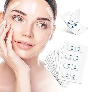 Face Lift Patch for make up Face Lifting Tape Face Tape Lifting Gesicht Face Lift Patch Unsichtbar Dünne Gesicht AufklebeMakeup Tool zum Verbergen von Gesichtsfalten 40 Stück von RISSING