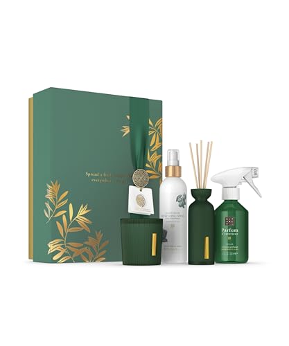 RITUALS Geschenkset The Ritual of Jing L - 4 Home Essentials angereichert mit Lotusblume und Jujube - Geschenkbox mit einem ultra-entspannenden Duft – mit Raumduft, Duftkerze und mehr RITUALS Geschenkset The Ritual of Jing L - 4 Home Essentials angereichert mit Lotusblume und Jujube - Geschenkbox mit einem ultra-entspannenden Duft – mit Raumduft, Duftkerze und mehr von RITUALS