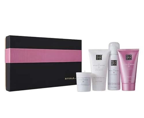 RITUALS Small Gift Set Rituals Of Sakura 4 Renewing Body Kit mit Duschgel, Peeling, Bodycreme und Duftkerze - Cherry Blossom Duft - für alle Hauttypen - unisex RITUALS Small Gift Set Rituals Of Sakura 4 Renewing Body Kit mit Duschgel, Peeling, Bodycreme und Duftkerze - Cherry Blossom Duft - für alle Hauttypen - unisex von RITUALS