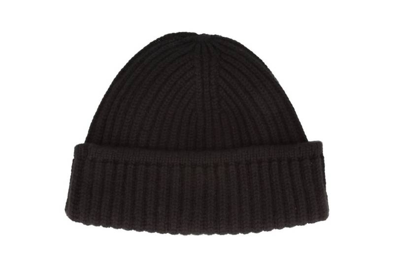 RIVIERA CASHMERE Strickmütze dicke Umschlagstrickmütze reines Kaschmir von RIVIERA CASHMERE