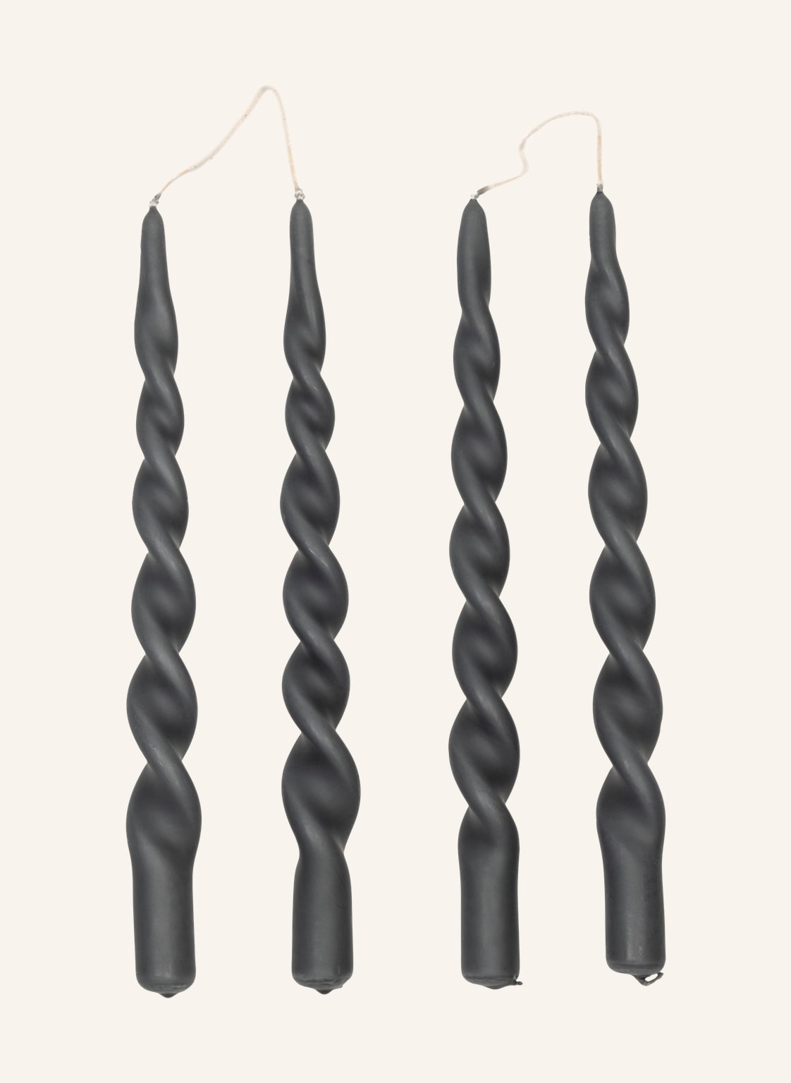 Rivièra Maison Formenkerze Twisted grau Rivièra Maison Formenkerze Twisted grau von RIVIÈRA MAISON