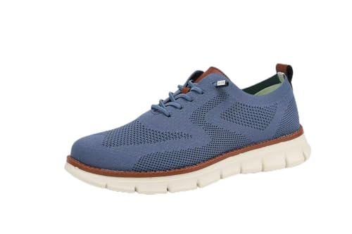 Atmungsaktive Freizeitschuhe for Herren, leichte, bequeme Wanderschuhe mit breiter Zehenpartie for den täglichen Gebrauch(Sky blue,42) von RIXANT
