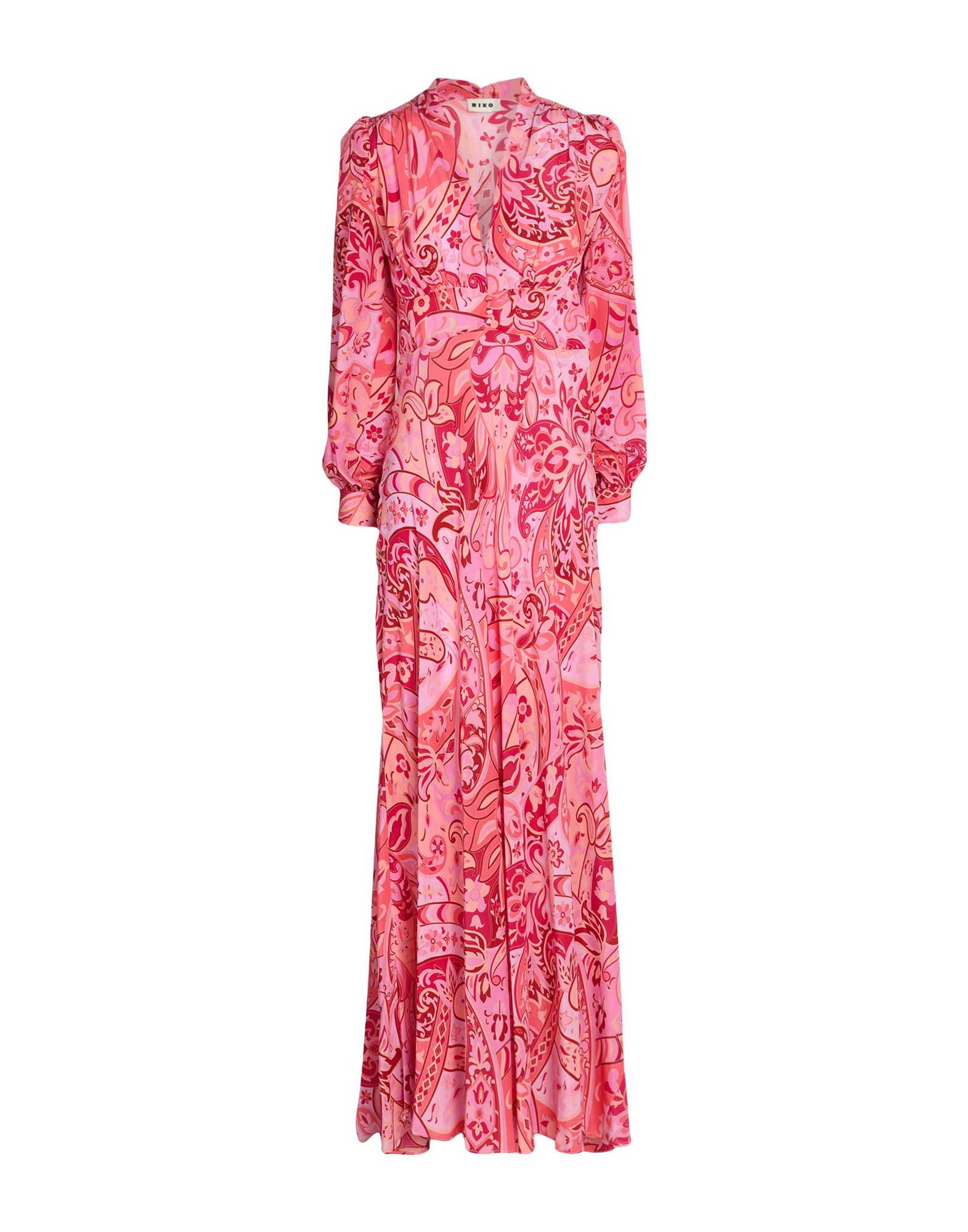 RIXO Maxi-kleid Damen Fuchsia von RIXO