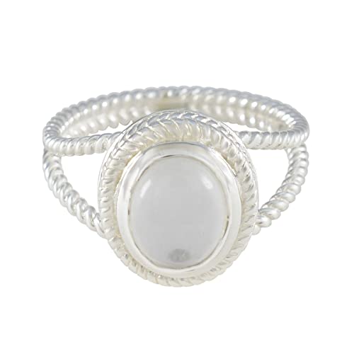 House of Rings Wählen Sie Ihren Ring aus 925er Sterlingsilber Ring Ovaler Ring Silberschmuck Muttertagsring Edelsteinringe für Mädchen und Jungen von RIYO