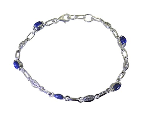 RIYO blau 925 Sterling Silber Lapislazuli Armband formschöne handgemachte one of a Kind Schmuck sbralla-44008 RIYO blau 925 Sterling Silber Lapislazuli Armband formschöne handgemachte one of a Kind Schmuck sbralla-44008 von RIYO