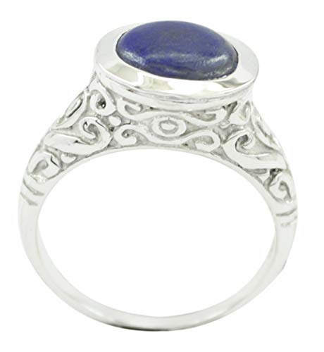 RIYO echtes blaues Ringgeschenk des Großhandels 925 Sterlingsilber de von RIYO