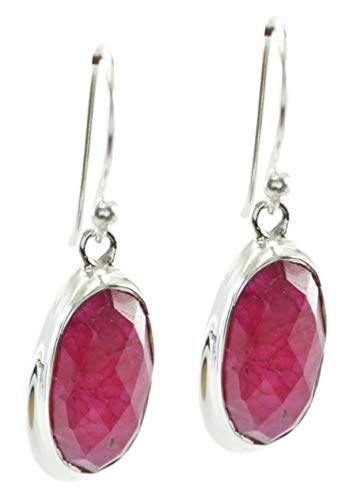 RIYO Indischer Rubin 925 Sterling Silber faszinierenden indischen Ohrring von RIYO