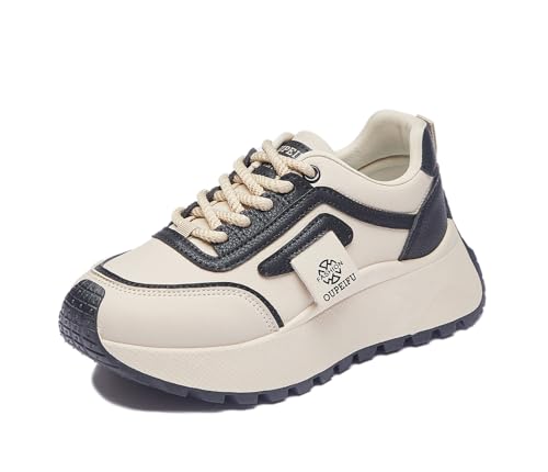 RIZ-ZOAWD Plateau Sneaker Damen Y2K Campus Leicht Walking Schuhe Elegant Bequeme Sportschuhe Mode Turnschuhe Schwarz 39 RIZ-ZOAWD Plateau Sneaker Damen Y2K Campus Leicht Walking Schuhe Elegant Bequeme Sportschuhe Mode Turnschuhe Schwarz 39 von RIZ-ZOAWD