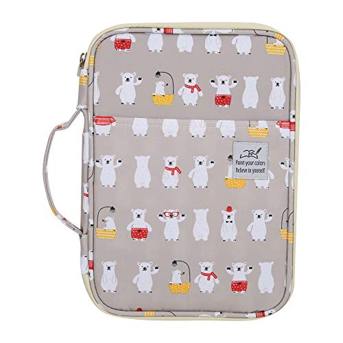 RIZGHWOY Sketch Painting Bleistift Gehäuse wasserdichte Bleistift Organizer für Kunst Hobbyisten Studenten Wasserdichtes Nylonmaterial (96 Farben) von RIZGHWOY