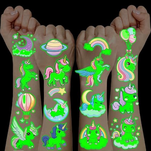 10 Blätt Kindertattoos Mädchen,Einhorn Tattoos Kindergeburtstag Gastgeschenke Geschenk Mädchen 3 4 5 6 7 8 9 10 Jahre Leuchttattoos Kinder Temporäre Tattoos Spielzeug ab 3-10 Jahre Party Mitbringsel 10 Blätt Kindertattoos Mädchen,Einhorn Tattoos Kindergeburtstag Gastgeschenke Geschenk Mädchen 3 4 5 6 7 8 9 10 Jahre Leuchttattoos Kinder Temporäre Tattoos Spielzeug ab 3-10 Jahre Party Mitbringsel von RIZTGAE