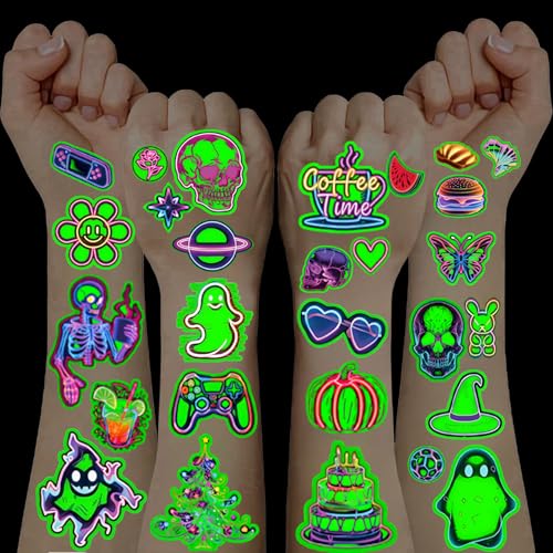10 Blätt Tattoos für Kinder,Leuchttattoos Kinder Neon Tattoos Mitgebsel Kindergeburtstag 3 4 5 6 7 8 9 10 Jahre Sticker Kinders Tattoo Mädchen Kindergeburtstag Gastgeschenke Neon Party Deko 10 Blätt Tattoos für Kinder,Leuchttattoos Kinder Neon Tattoos Mitgebsel Kindergeburtstag 3 4 5 6 7 8 9 10 Jahre Sticker Kinders Tattoo Mädchen Kindergeburtstag Gastgeschenke Neon Party Deko von RIZTGAE