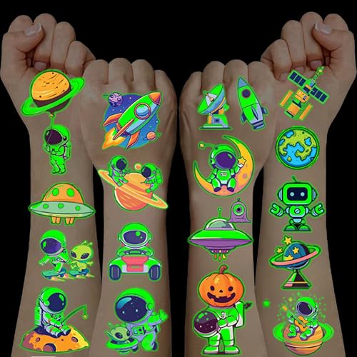 10 Blätt Tattoos für Kinder,Kindertattoos Leuchttattoos Mitgebsel Kindergeburtstag Spielzeug ab 3 4 5 6 7 8 9 10 Jahre Weltraum Kindergeburtstag Planeten Kinder Temporäre Tattoos Halloween Deko 10 Blätt Tattoos für Kinder,Kindertattoos Leuchttattoos Mitgebsel Kindergeburtstag Spielzeug ab 3 4 5 6 7 8 9 10 Jahre Weltraum Kindergeburtstag Planeten Kinder Temporäre Tattoos Halloween Deko von RIZTGAE