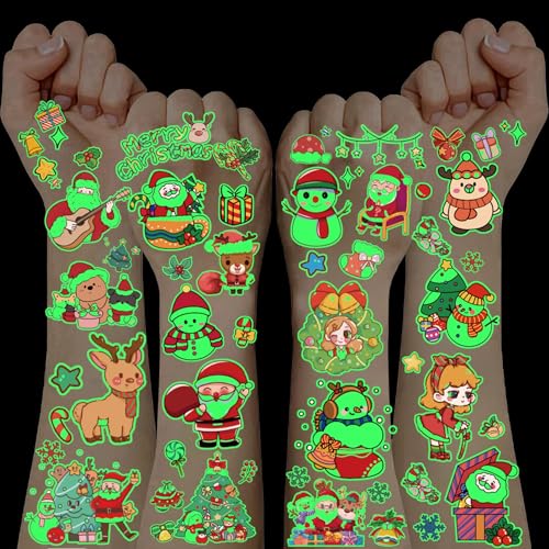 120+ Stück Weihnachtstattoos Kinder, Adventskalender Füllung Kindertattoos Leuchttattoos Geschenk Junge Mädchen 3 4 5 6 7 8 9 10 Jahre Christmas Party Mitbringsel Kleinigkeiten für Adventskalender 120+ Stück Weihnachtstattoos Kinder, Adventskalender Füllung Kindertattoos Leuchttattoos Geschenk Junge Mädchen 3 4 5 6 7 8 9 10 Jahre Christmas Party Mitbringsel Kleinigkeiten für Adventskalender von RIZTGAE
