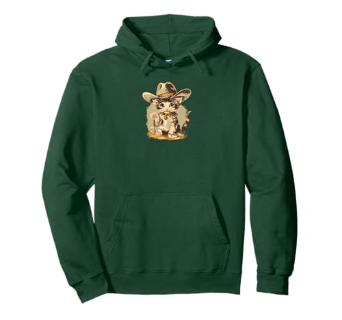 Cowboy Kitten Cute Country Western Girly Graphic Pullover Hoodie Cowboy Kitten Cute Country Western Girly Graphic Pullover Hoodie von RJ Threads