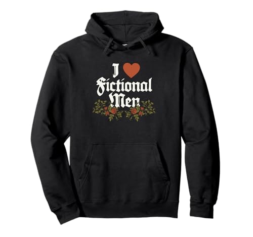 I Heart Fictional Men Book Readers Funny Pullover Hoodie I Heart Fictional Men Book Readers Funny Pullover Hoodie von RJ Threads