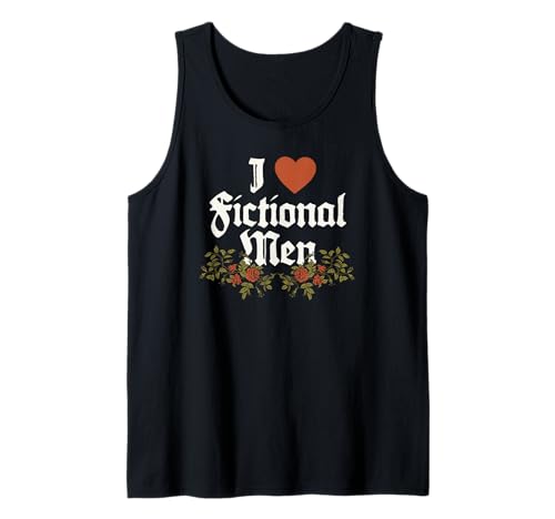 I Heart Fictional Men Book Readers Funny Tank Top I Heart Fictional Men Book Readers Funny Tank Top von RJ Threads