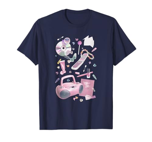 Retro 90's Girly Things CDs Collage Y2K Cute Collection T-Shirt Retro 90's Girly Things CDs Collage Y2K Cute Collection T-Shirt von RJ Threads