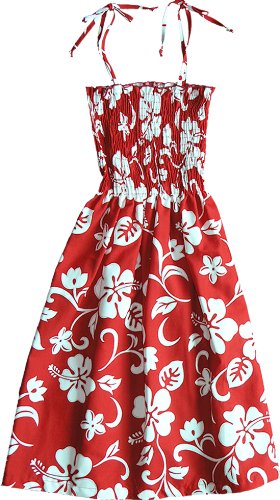 RJC Damen-Sommerkleid, Rot/Ausflug, einfarbig (Getaway Solids), Groß von RJC