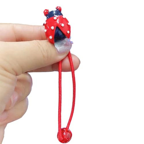 Cartoon Red Ladybird Form Haarseil/Haarclip Süßer Kopfschmuck Haar von RKJRTK